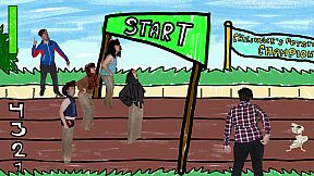 Potato Sack Racing Simulator 2024