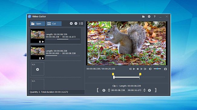 Fast video cutter joiner