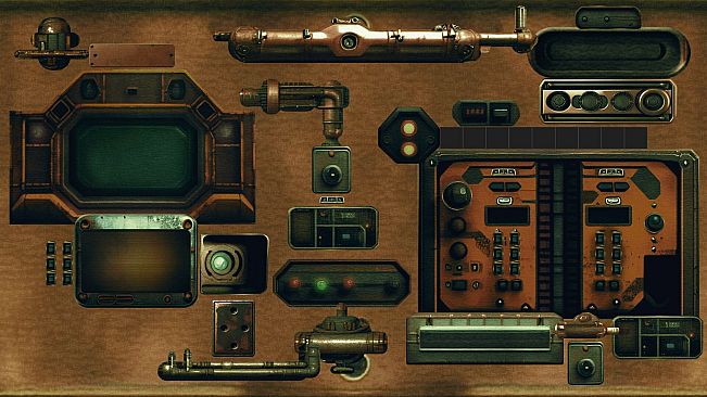 GameGuru MAX Wasteland Asset Pack - HUD's Volume 2