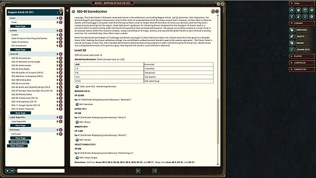 Fantasy Grounds - Rappan Athuk: Level 5D