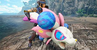 Monster Hunter Rise - "Stuffed Mizutsune" Hunter layered weapon (Heavy Bowgun)