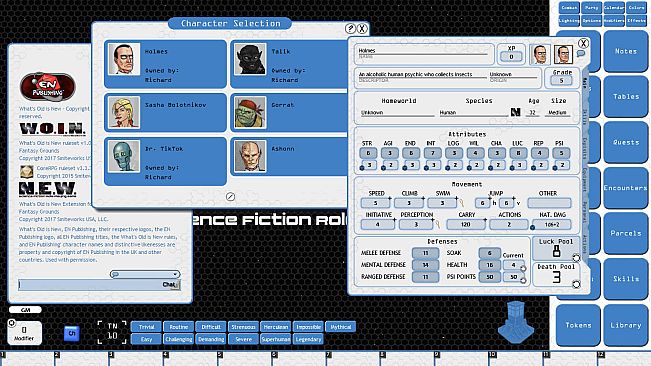 Fantasy Grounds - N.E.W. (WOiN)