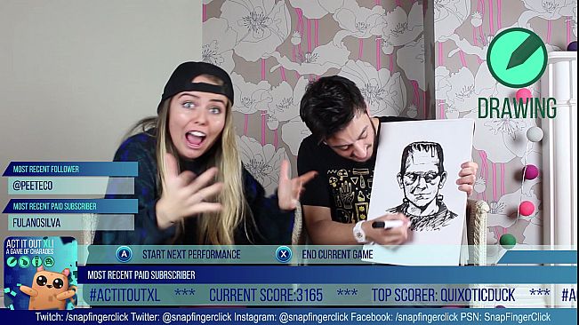 ACT IT OUT XL! A Charades Party Game