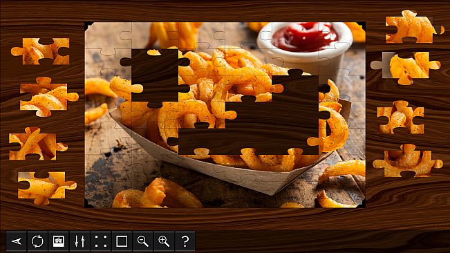 Jigsaw Puzzle World - Fast Food