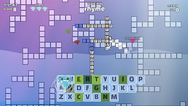 Lexilotl: Crossword Puzzle Run