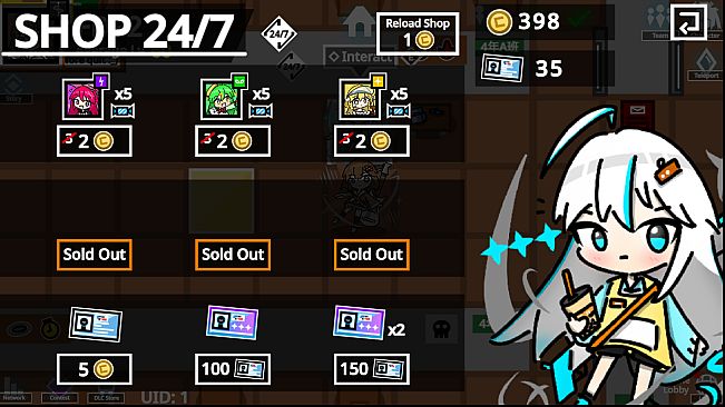 “WITH 24/7 SHOP” Perks & Cosmetic Pack - Average Routine