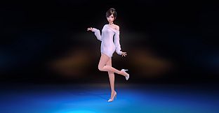 Angel Legion-DLC Off-Shoulder Sweater (White)