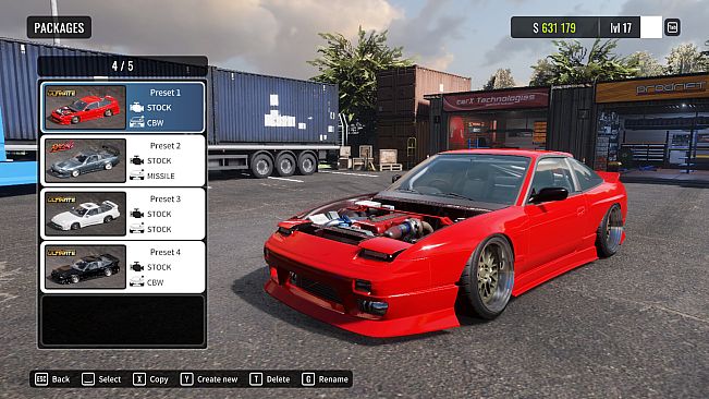 CarX Drift Racing Online - Car Presets Unlock