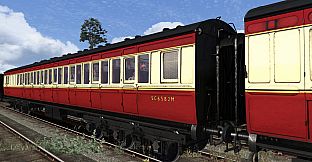 TS Marketplace: Caledonian Railway 65ft Grampian BR Crimson & Cream Coach Pack Add-On