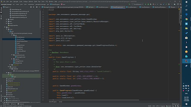 Gamepad Massage - source code