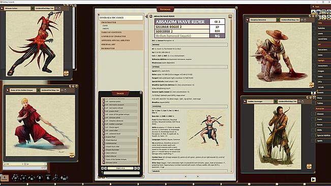 Fantasy Grounds - Pathfinder RPG - Campaign Setting: Inner Sea NPC Codex