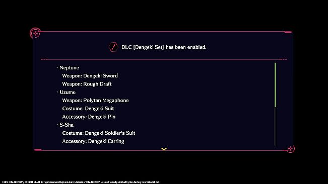 Megadimension Neptunia VIIR - Dengeki Set