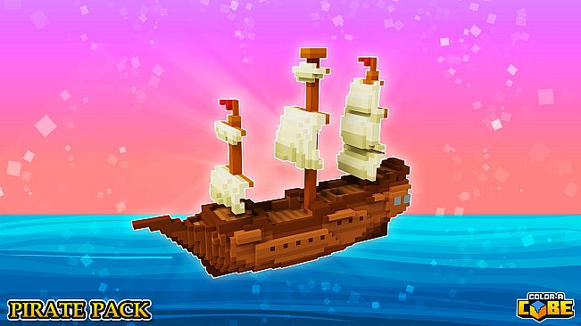 Color-A-Cube - Pirate Pack