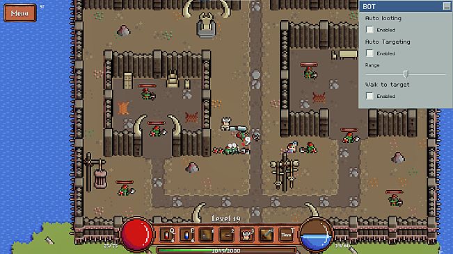 Game About Botting in an MMORPG