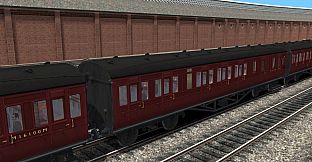 TS Marketplace: LMS Period 1 Non-Corridor Coach Pack BR Crimson