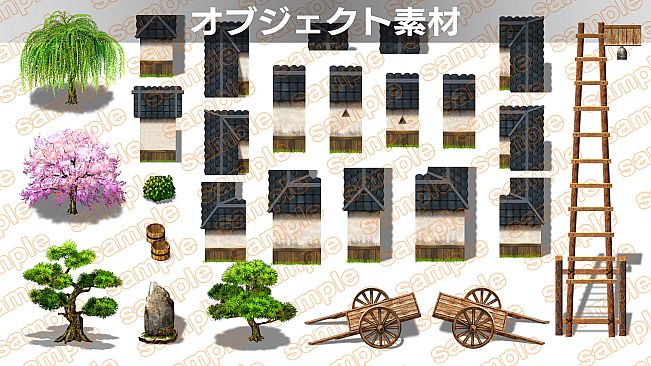 Single-picture map collection of materials2