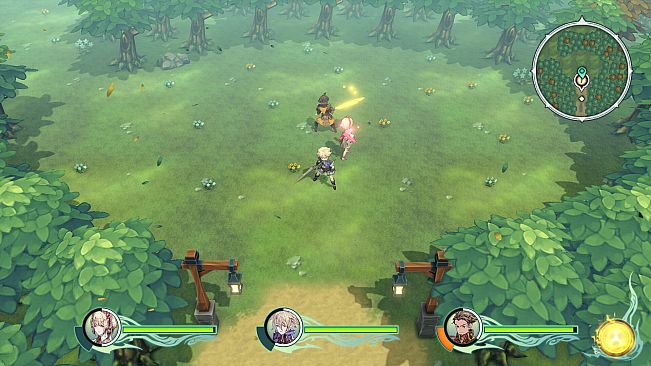 Trinity Trigger - Azure Dragon Sword (Cyan)