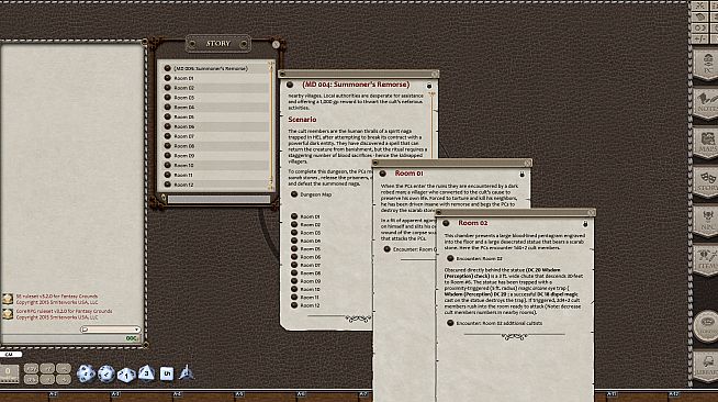 Fantasy Grounds - Mini-Dungeon #004: Summoner's Remorse (5E)