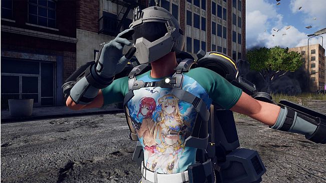 EARTH DEFENSE FORCE: IRON RAIN - Creation parts: T-Shirt: Bullet Girls Phantasia