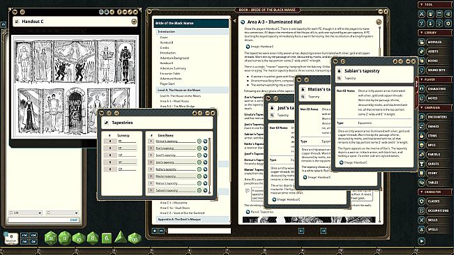 Fantasy Grounds - Dungeon Crawl Classics #82: Bride of the Black Manse