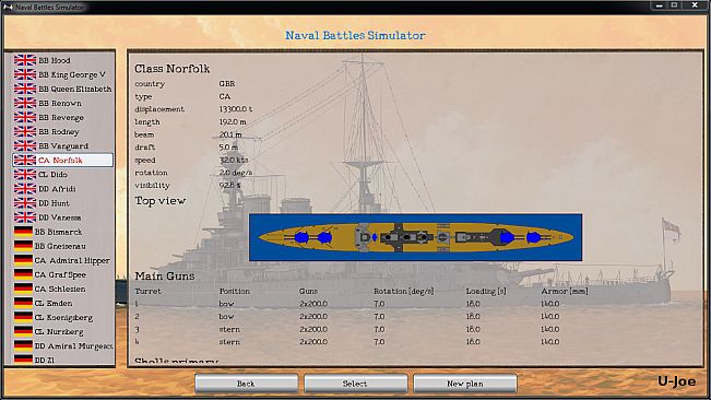 Naval Battles Simulator