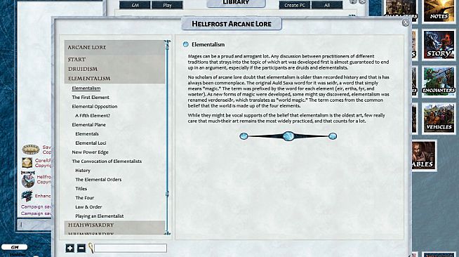 Fantasy Grounds - Hellfrost: Arcane Lore (Savage Worlds)