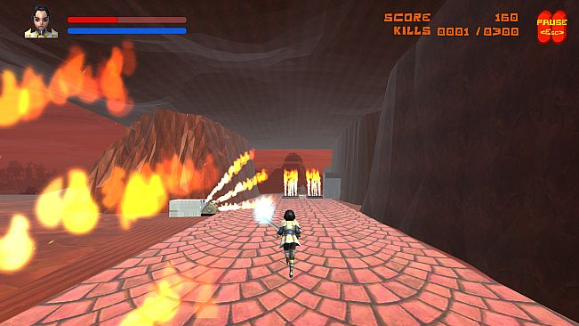 Marmargee Fighter Girl vs. Zombies & Monsters!