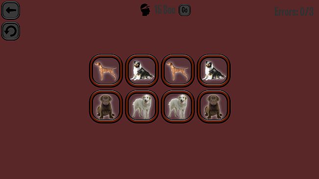 Animals Memory: Dogs