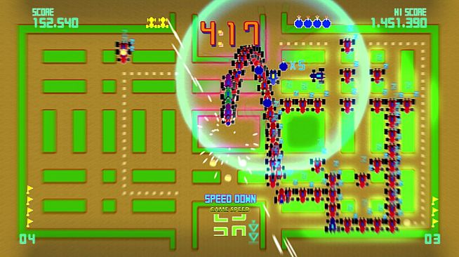 Pac-Man Championship Edition DX+: Rally-X Skin
