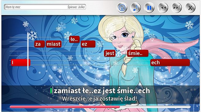 Zabawa Karaoke - Piosenki z filmów Kraina Lodu