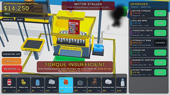 A Game About Shredding Everything