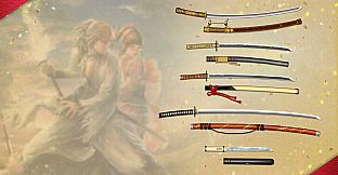 KATANA KAMI: A Way of the Samurai Story - Five Famous Swords Set