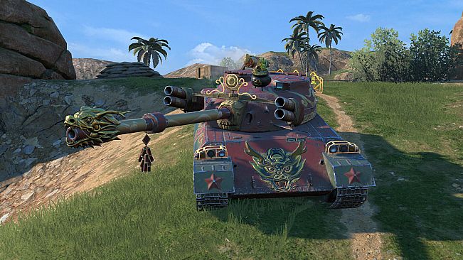 World of Tanks Blitz - WZ-122 TM Flamedragon Pack