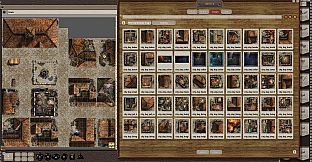 Fantasy Grounds - Black Scrolls Medieval Fantasy City (Map Tile Pack)