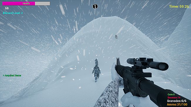 Lost in the Blizzard Abyss