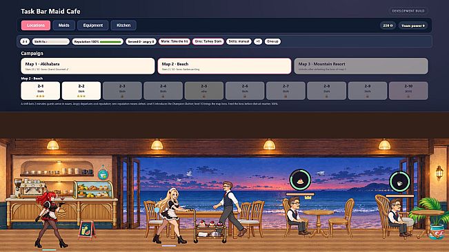 Task Bar Maid Cafe