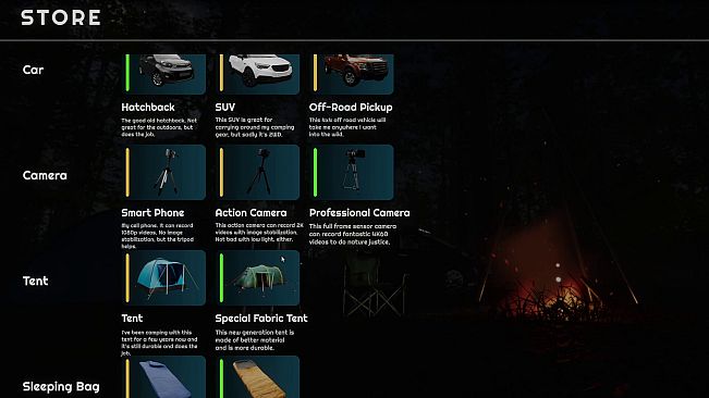 Camping Vlog Simulator 2024