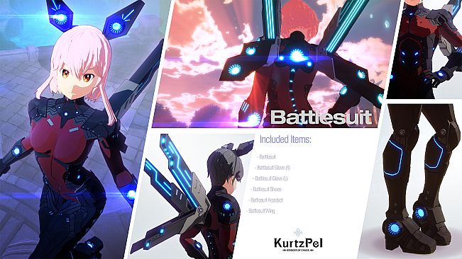 KurtzPel - Battlesuit Outfit Set