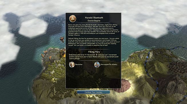 Civilization V - Civ and Scenario Pack: Denmark (The Vikings)