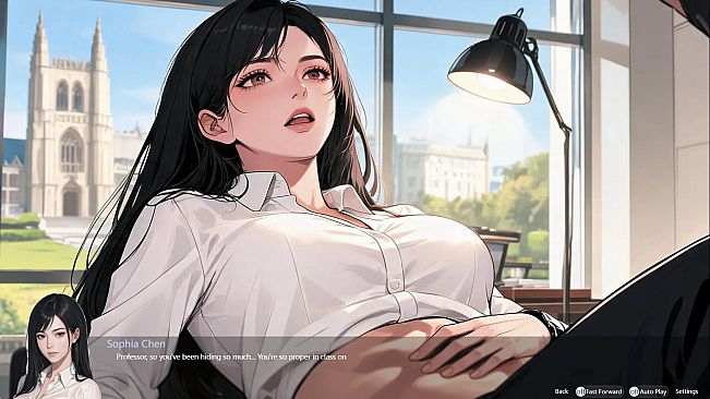 Sexy Psychologist's Wild Office Kiss