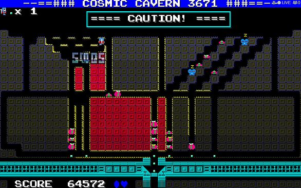 Cosmic Cavern 3671　　宇宙最大の地底最大の作戦