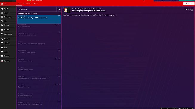 Football Manager 2019 Touch - Son Generated