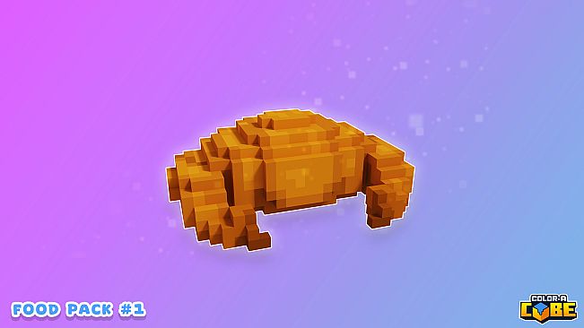 Color a Cube - Food Pack #1