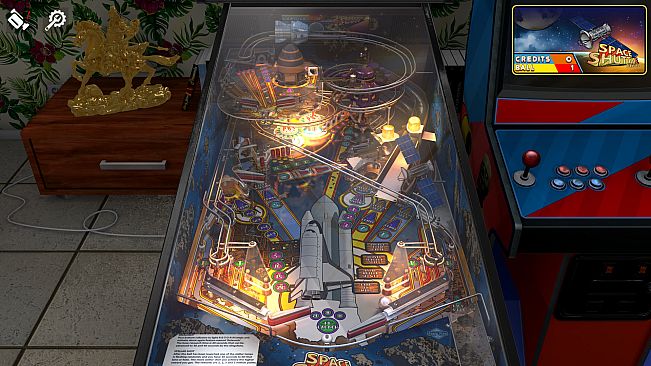 Zaccaria Pinball - Space Shuttle Deluxe Pinball Table
