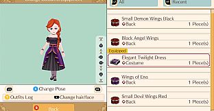 Nightfall Attire - WorldNeverland - Daily Life in the Elnea Kingdom - Another Life Adventure