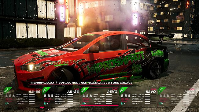 OverDrift Festival - Premium Cars Pack#3