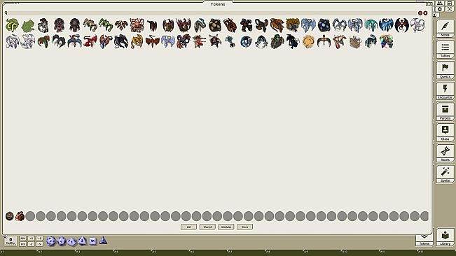 Fantasy Grounds - Devin Night: Tome of Beasts Pack 3 – Dipsa to Einherjar (Token Pack)