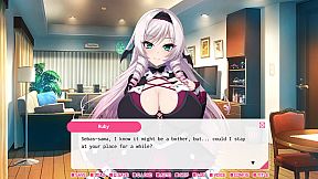 My oshi vtuber jumped through the screen and now we're living together: I want to make a contract with the lady vampire