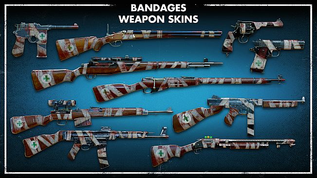 Zombie Army 4: Bandages Weapon Skins