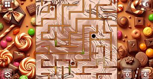 Sweetie Candy Maze: Brown Chocolate